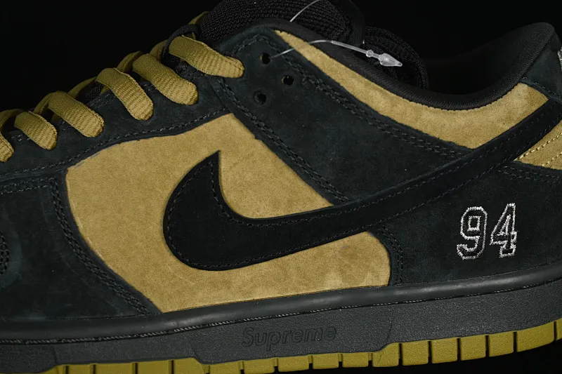 All categories Nk SB Dunk Series Nk SB Dunk Low low-top sneakers C version Supreme x Nike Dunk SB Dunk Low joint brown and yellow low-top casual skateboard shoes HQ8487-300